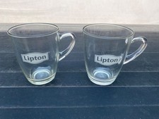 Vintage Lipton Glass Cups