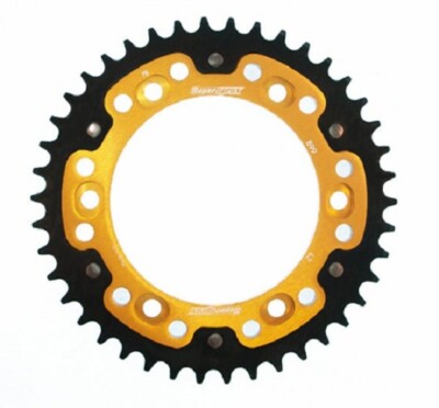 CORONA SUPERSPROX PASSO 525 42 DENTI COLORE ORO KTM 990,KTM 1050,KTM