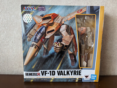 BANDAI Macross / Robotech HI-METAL R VF-1D Valkyrie Figure Japan