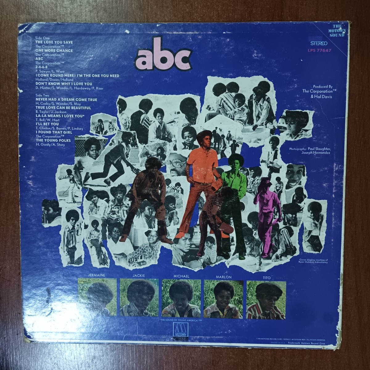 The Jackson 5 ‎– ABC [1970] Vinyl LP Soul Funk Blues Motown The