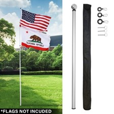 20ft Deluxe Locking Telescoping Fiberglass Po...