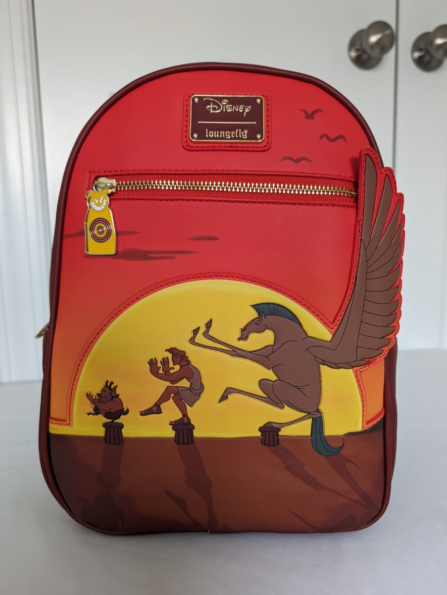 BNWT LOUNGEFLY Disney Hercules 25th Anniversary Collectible Backpack Hercules 25th Anniversary - Grecian Vase - Mini Backpack  main image 4