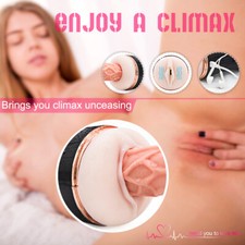 Automatic-Male-Masturbator-Cup-Stroker-for Men Training Handsfree Use Lubricants