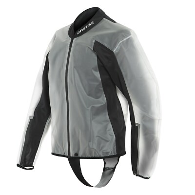 Dainese Rain Body Racing black transparent Gr. M Renn Regenjacke Regenschutz