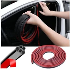 32ft Rubber Seal Weather Strip Door Window Lock Trunk Hood Edge Trim for Car SUV