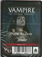 Sealed Unopened Preconstructed Deck New Blood Toreador from Black Chantry VTES