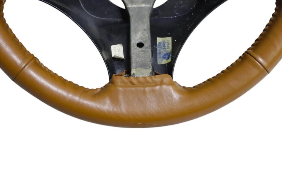 Dodge Viper RT/10  Cognac Leather Steering Wheel  1996 - 2002 OEM - Image 3 of 4