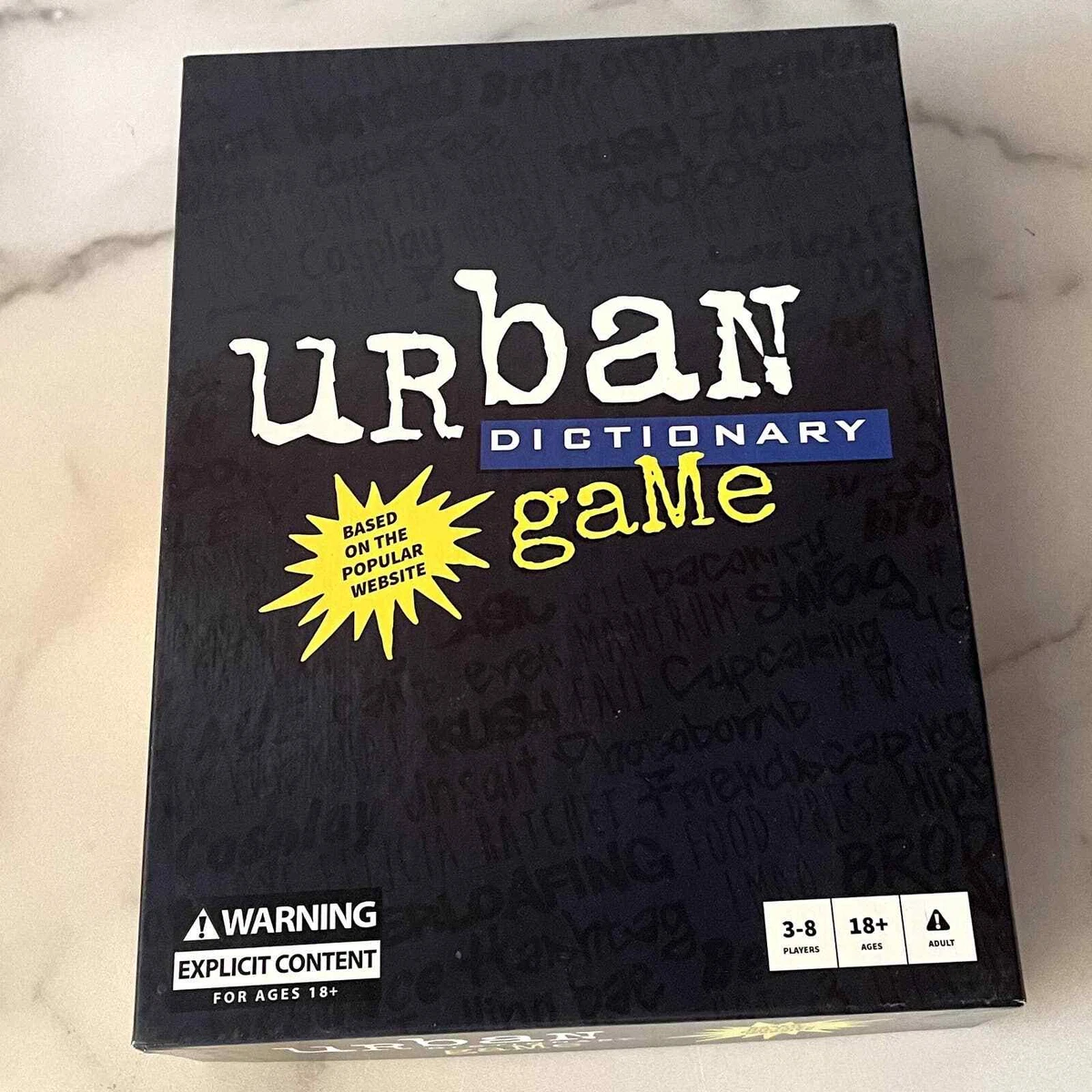 Urban Dictionary The Party Board Game of Slang 3 8 Players Buffalo