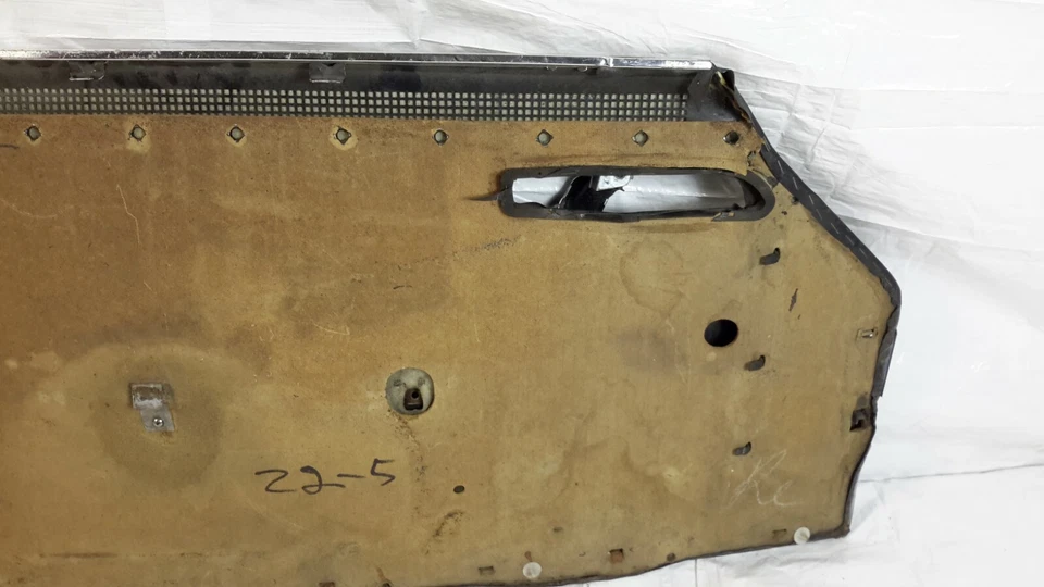 1973-1980 Mercedes Benz R107 450SLC Right Door Interior Trim Panel OEM - Image 4 of 4