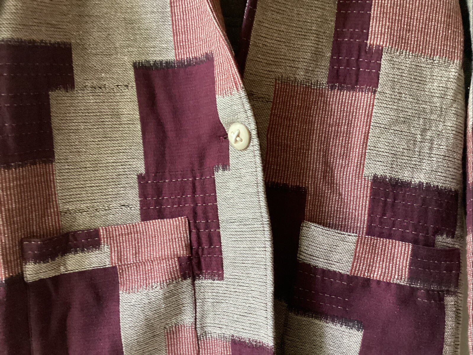 Johnny Was Workshop Supime Patchwork One-button J… - image 2