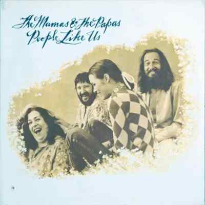 LP The Mamas & The Papas People Like Us LYRIC INSERT NEAR MINT ABC/Dunhill R