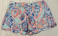 Lilly Pulitzer Shorts Shells Girls Size 14