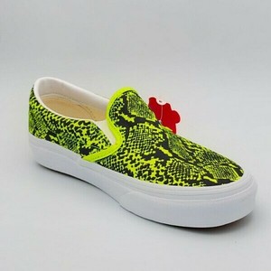 snake print plimsolls
