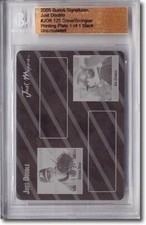 Stephen Drew * Jon Zeringue * Rookie Printing Press Plate BGS 1/1