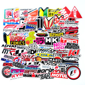 100pcs Rc Car Stickers for Tamiya Holiday Buggy Lunchbox Blitzer Beetle