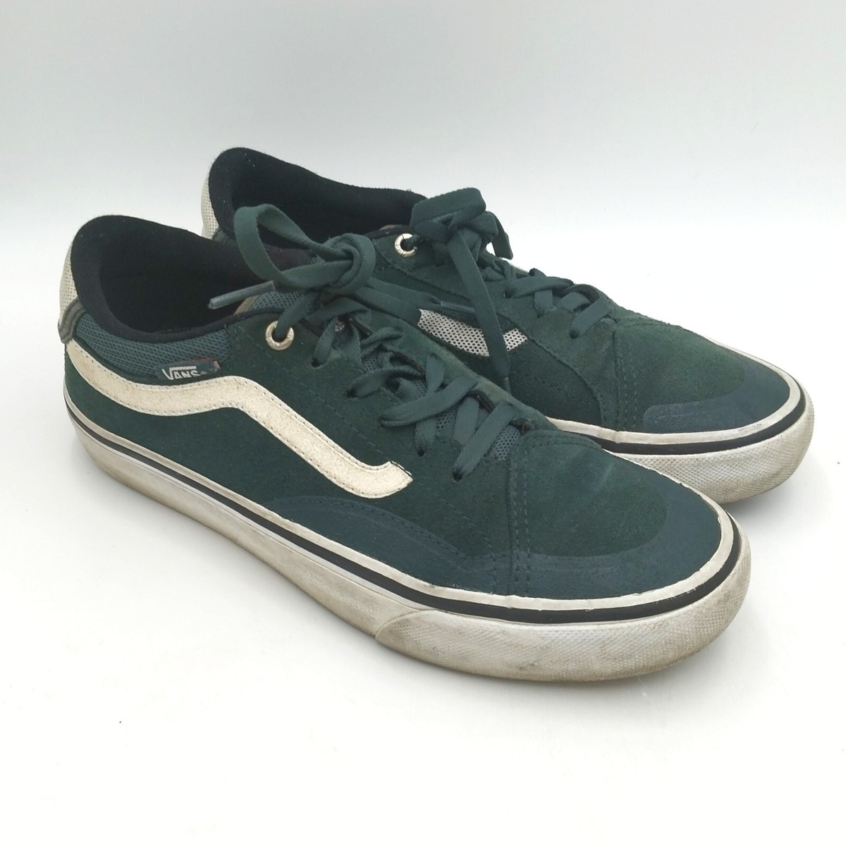 Vans Trujillo Pro Skateboard Teal Suede Shoes Mens 6.5 | eBay