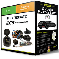 Elektrosatz 7-Pol Spezifisch für Skoda Karoq SUV 11.2017-Jetzt NEU