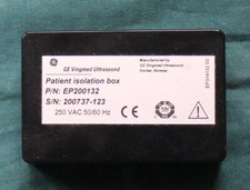 GE Vingmed Ultraschall Patienten Isolierbox   P/N EP200132   250 vac 50/60 Hz