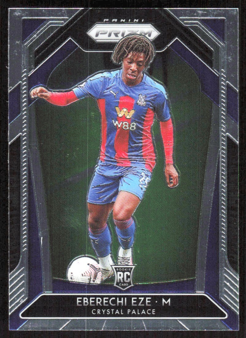 2020 3608D Panini Prizm Premier League Eberechi Eze Rookie Crystal Palace #63