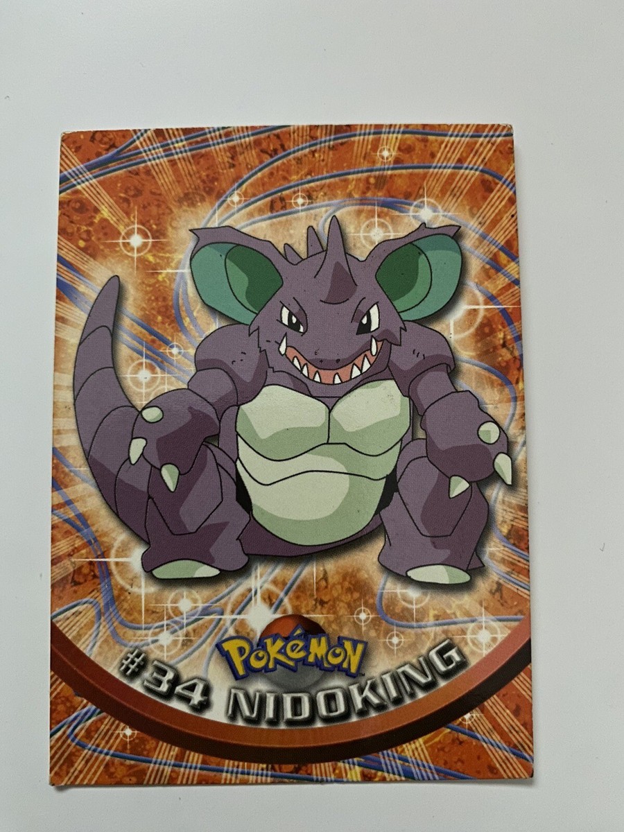 ニドキング Nidoking 英語版 34 Nidoking Pokémon Card | eBay