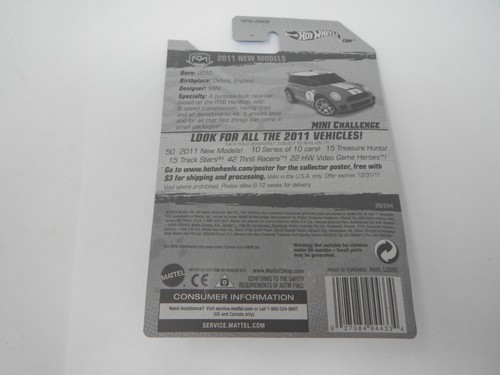 Hot Wheels 2011 New Models Mini Challenge Red - Picture 4 of 4