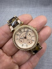 Michael Kors Parker Rose Gold Tone Calendar Day Date Quartz Watch MK-5841