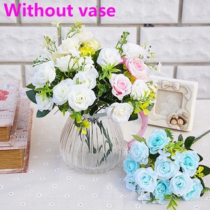 13 Heads Silk Roses Bride Bouquet Wedding Valentine S Day