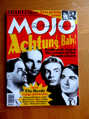 MOJO Magazine April 1997 Kraftwerk, Byrds, Black Crows, Springsteen, 10cc, Kinks