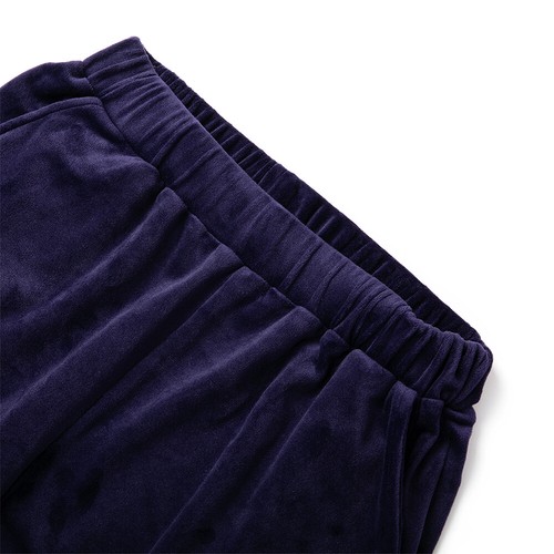 US Women Velvet Track Long Pants Warm Casual Pockets Trouser Elastic Waist S-2XL - 第 12/17 張圖片