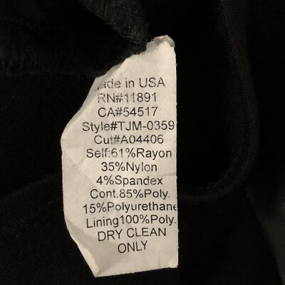 Robe Bailey 44 Noire à Rayures - Taille S Neuve Avec étiquettes