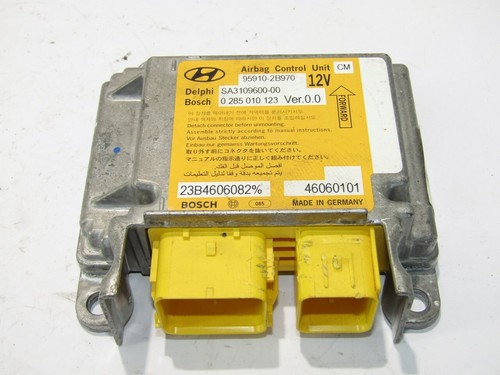 Hyundai Santa FE II CM Airbag Steuergerät computer 0285010123 95910-2B970