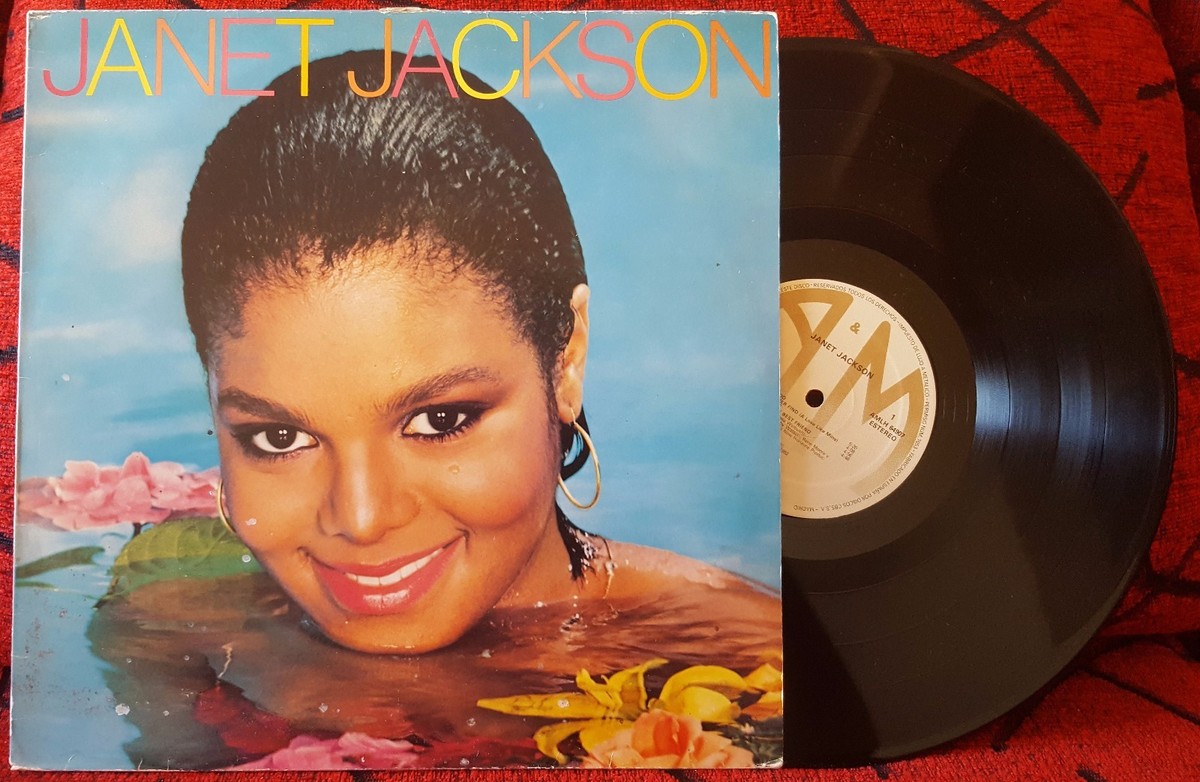 JANET JACKSON **Same** ORIGINAL 1982 Spain LP By DISCOS CBS ***NO