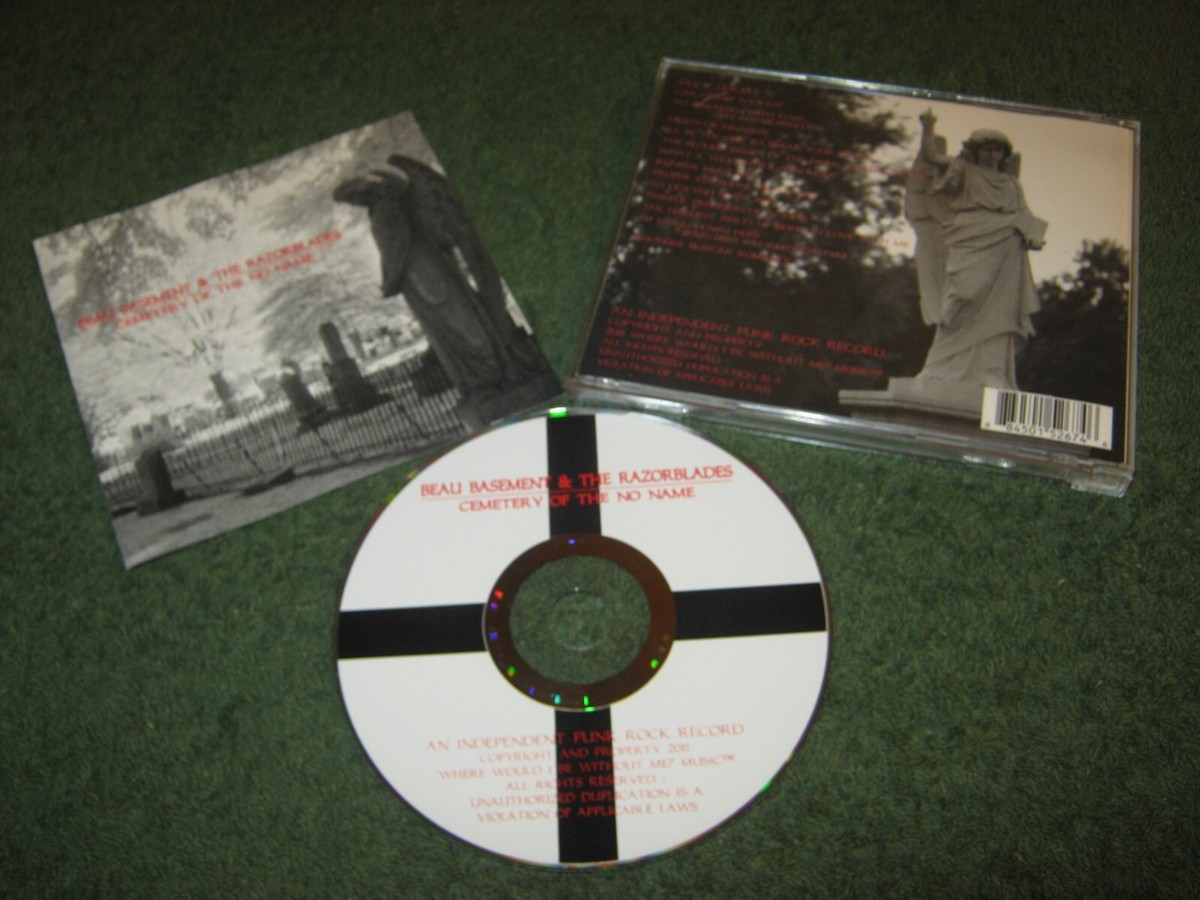 Beau Basement & The Razorbacks - Cemetery Of The No Name (cd