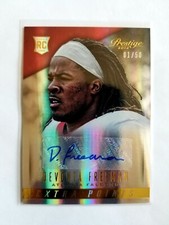 2014 PANINI PRESTIGE EXTRA GOLD DEVONTA FREEMAN RC/AUTO!! 1/50!! 1/1?? FIRST!!
