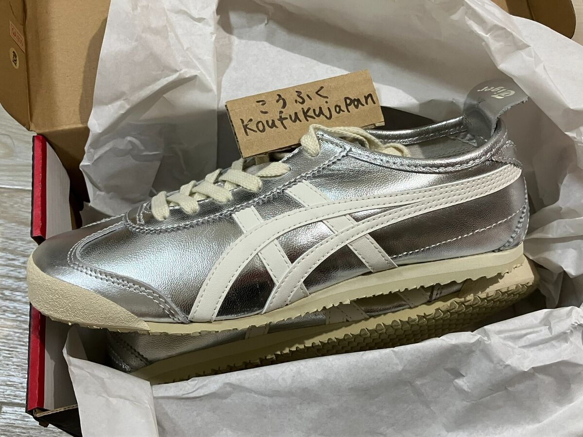 Onitsuka Tiger MEXICO 66 SILVER OFF WHITE 1183B566 021 Onitsuka Tiger MEXICO 66 SILVER OFF WHITE 1183B566 021