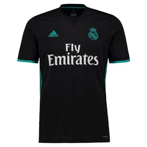 real madrid black and green jersey