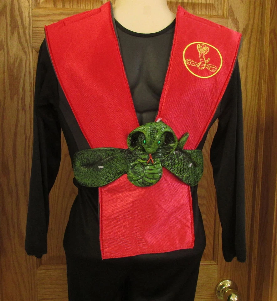 Disfraz de Halloween Cobra Ninja para niños talla única para la mayoría Foto 2 de 3