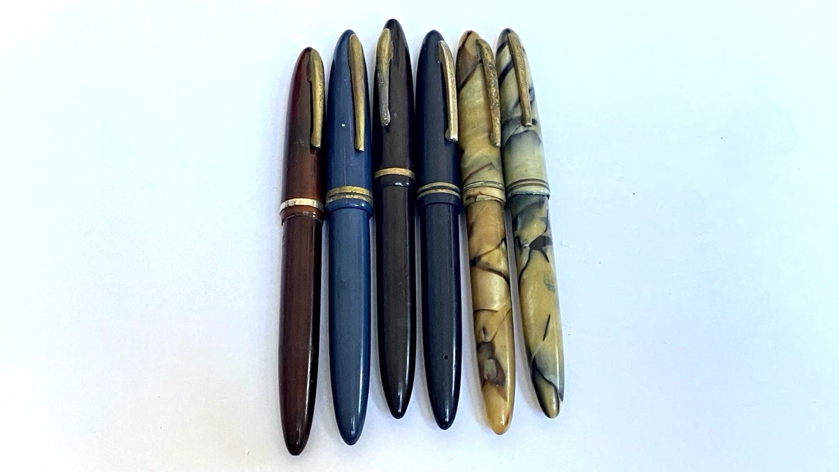 VINTAGE JOB LOT OF JAPANESE BALLPOINT PENS MADE IN JAPAN