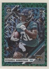 2019 Panini Donruss Optic Rookies Green Velocity Prizm Ryquell Armstead #101 mp7