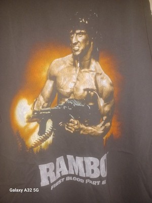 Rambo: First Blood Double Sided Collage T-Shirt 2XL NEW /w TAGS StudioCanal