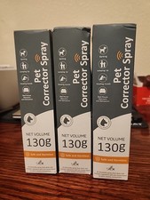 3x Pet Corrector Instructor Spray Dog Trainer - 390g TOTAL