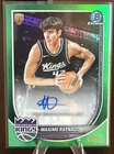2025-26 Bowman Chrome Basketball Maxime Raynaud Auto Green /99 Rookie #RVA-MR RC