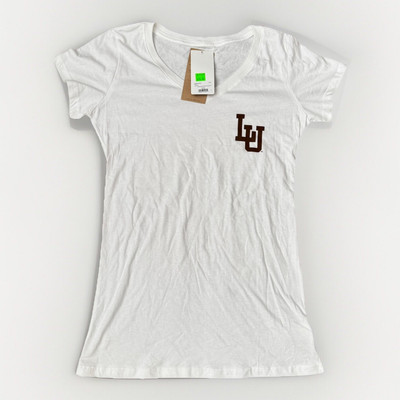 Lehigh University T Shirt Womens L V Neck NWT College NWT