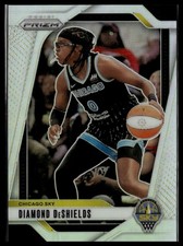2024 Panini Prizm WNBA #8 Diamond DeShields Silver Prizms