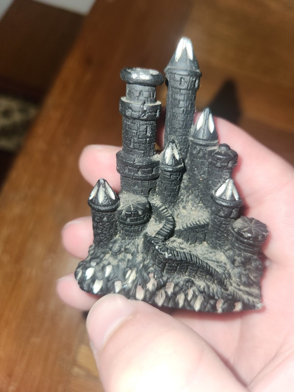 Vtg Spoontiques HM1702 Pewter Castle