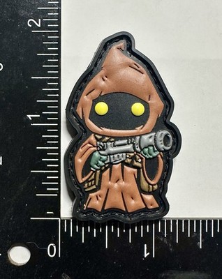 Jawa pvc rubber morale ranger eye star wars patch Edc