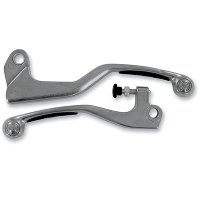 Moose Racing Clutch & Brake Lever Set With Grips Kawasaki KDX200 KDX250