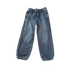 Zara Size 7 Kid Boy Girl Jeans Soft Causal Jogger Loose Fit Adjustable Waist