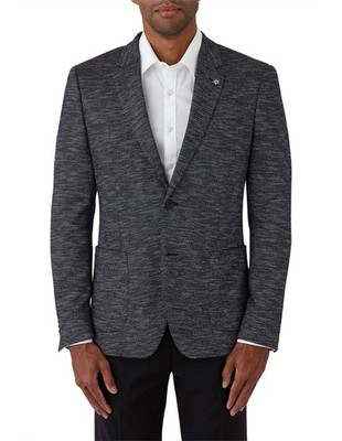 Cambridge - Zeller Wool Blend Sportscoat - Navy Melange