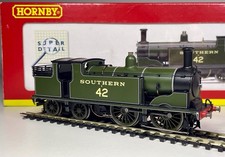 Hornby R2840X Class M7 Steam Loco No.42 SR Olive Green - DCC Onboard - OO Gauge
